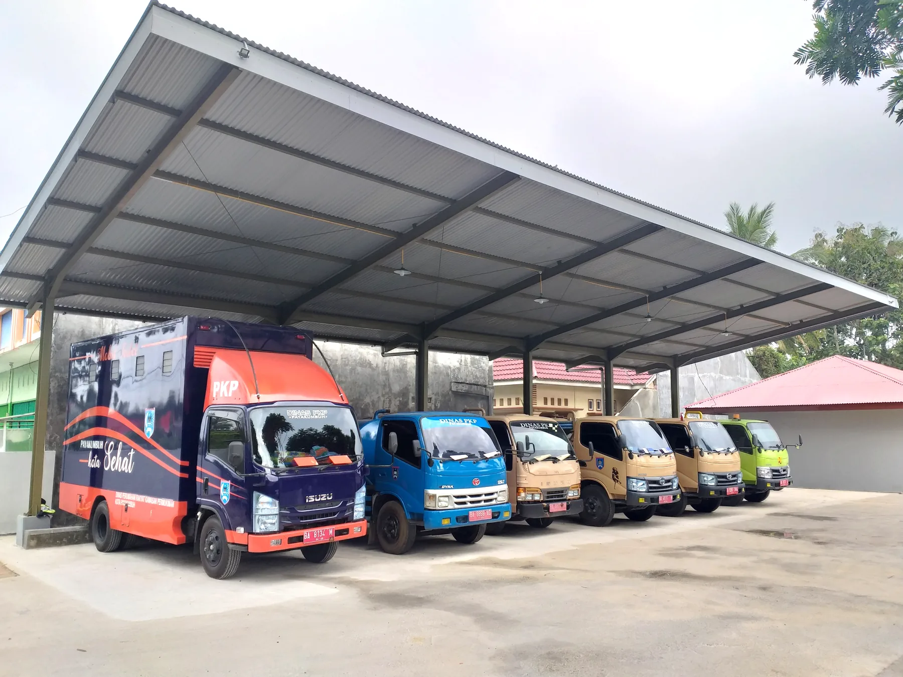 Armada layanan Dinas PKP Kota Payakumbuh