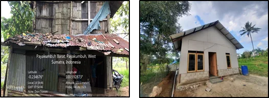 Contoh peningkatan kualitas rumah tidak layak huni di Kota Payakumbuh